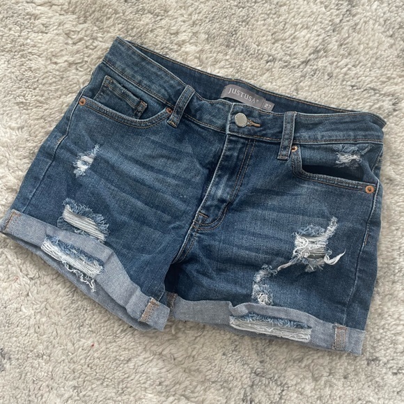 Just USA Pants - Stitch Fix • Just USA Denim Jean Shorts Blue 27